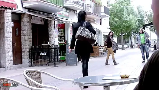 French Amateur Tania Berry - Deep Throat Blowjob & Hard Fucking on Sofa