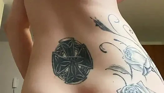 Foot fetish Heels, foot, dildo in oil