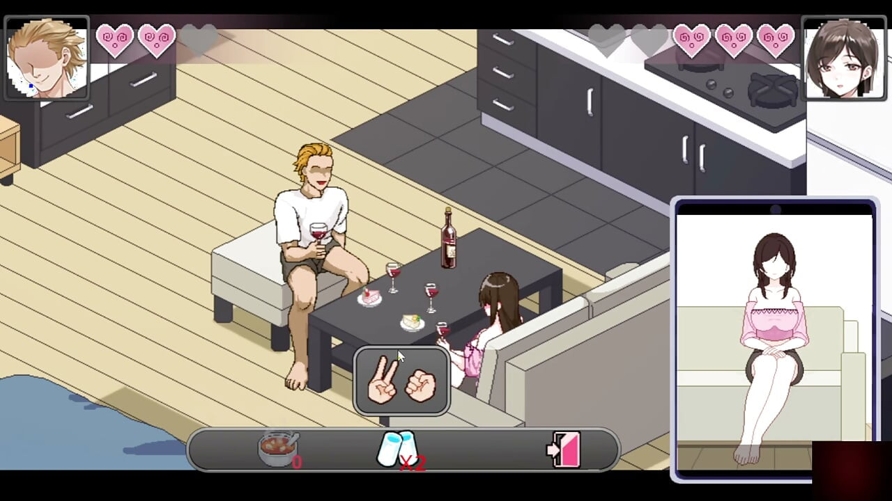 Ntraholic gameplay! Ep-1! A cute couple shifts in my rented apartment!