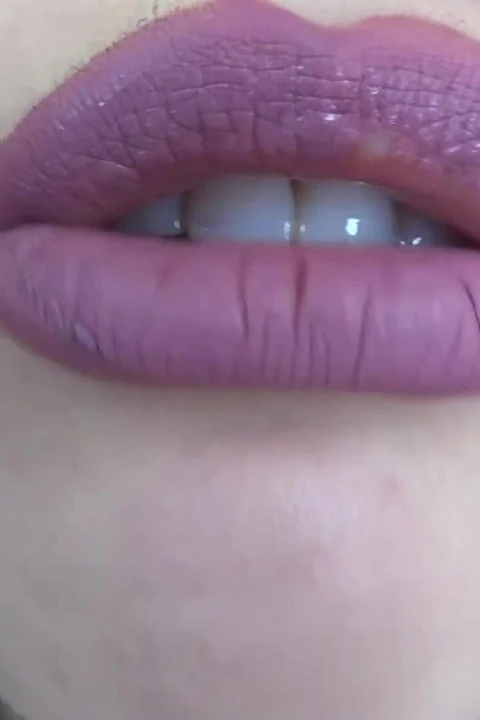 Jerk it to my purple lips