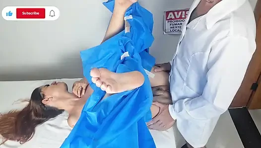 Fake Doctor Fucks Patient During Exam!