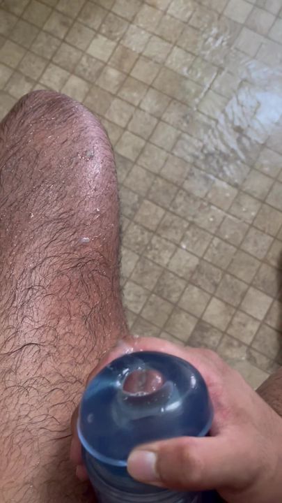 Intense horny cum spray after intense edging