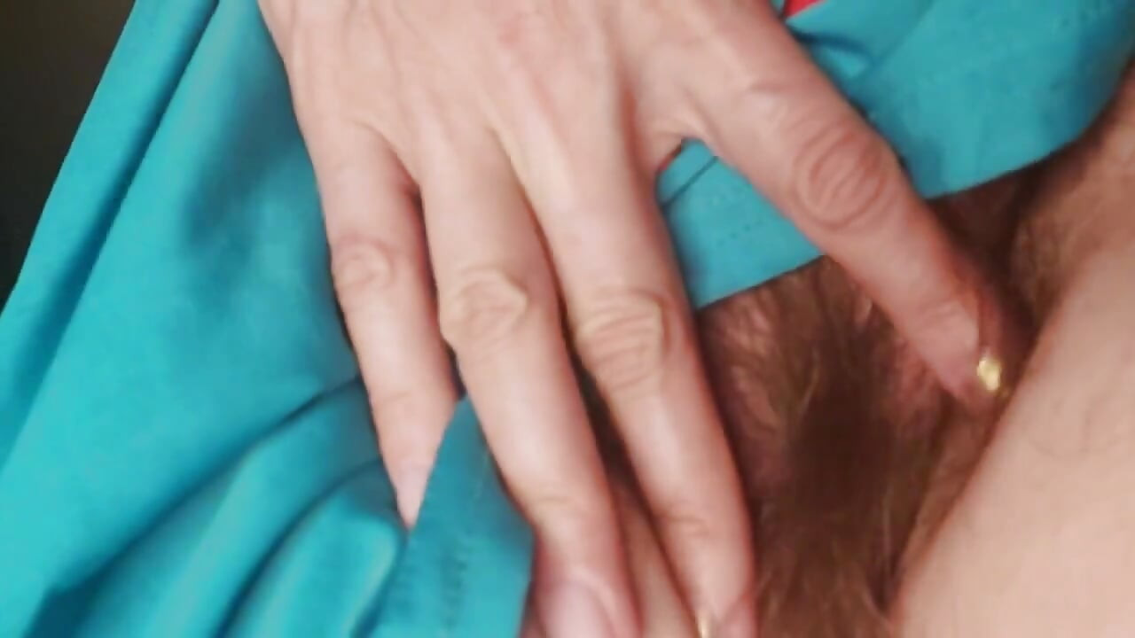 Playing with the Hair on My Pussy