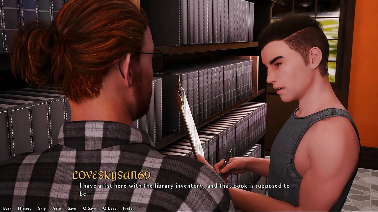 Being a Dik 070 Part 155 Big Boobs in the Library by Loveskysan69