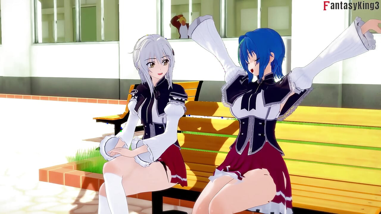 Koneko Blackmailed sex on the train - DXD NTR Madness Series
