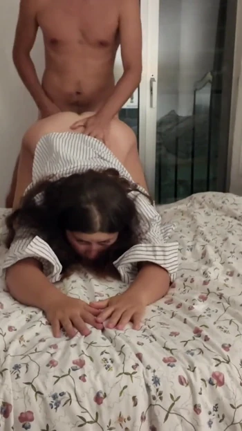 Stunning moment from "Stepson accidentally Fucked his StepMother in a Hotel thinking that it was his Girlfriend"