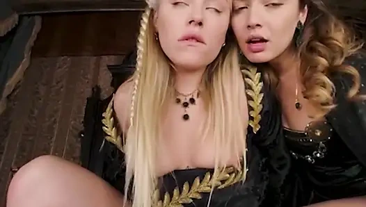 Vrcosplayx - tarian seks threesome bareng vanessa vega dan anna claire clouds bagian 2