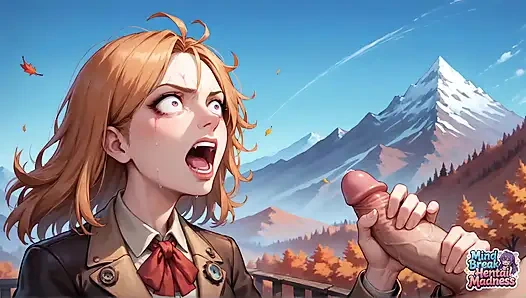 Mind break, mentaler wahnsinn: milch-splatter-sex-orgasmus