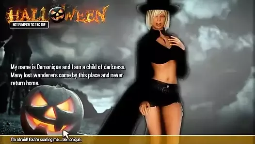 Halloween Hot Pumpkin Tic Tac Toe by Misskitty2k Gameplay