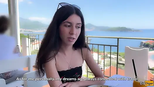 Interview with Pornstar Katty West and Rough Sex Cum on Ass