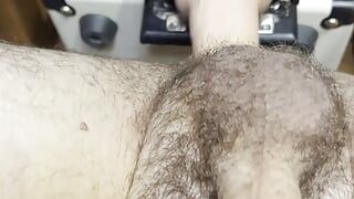 Sissy Slut fucked by machine and cumming 9 times in 10 min