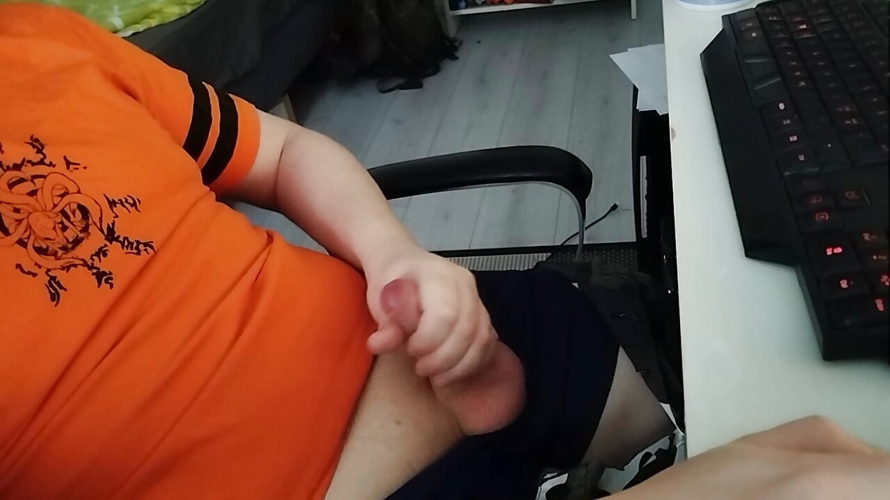 Basic Fap Continues and I Shoot Cum Twice, Try a Bit for Taste