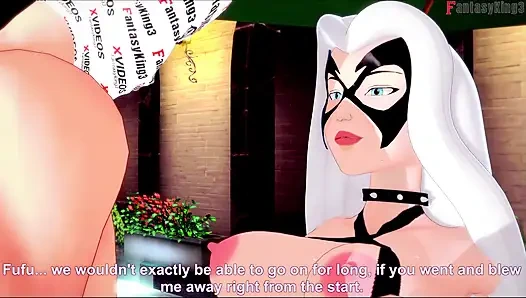 Фелиция Hardy (Черная кошка) горячий секс в бикини - Marvel