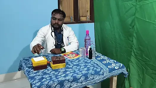 Heiße bengalische tante fickt beim arzt, als sie in die klinik ging