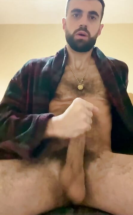 Busting a Huge Load Before Bed