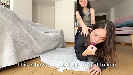 Dia suka meniduri pantatnya