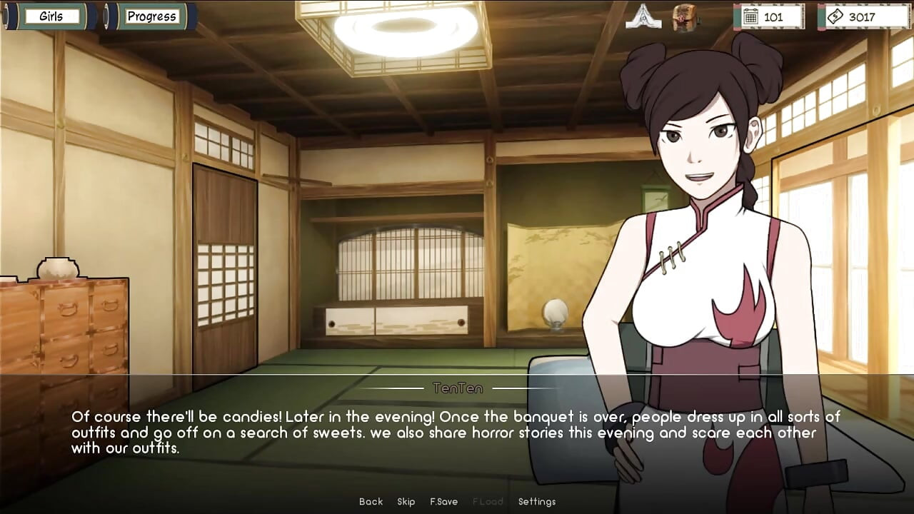 Naruto - Kunoichi Trainer v0.13 Part 43 Halloween! by Loveskysan69