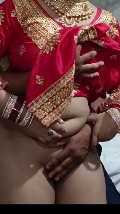 Powerful moment from "Most trending viral mms video of first night sex shooted by newly married."
