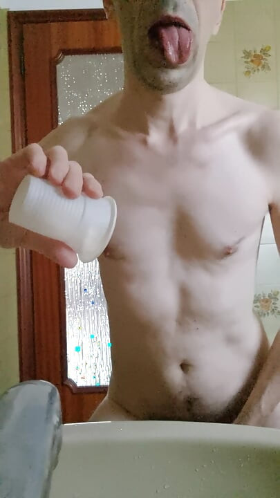 Pissing and hot ass and cock