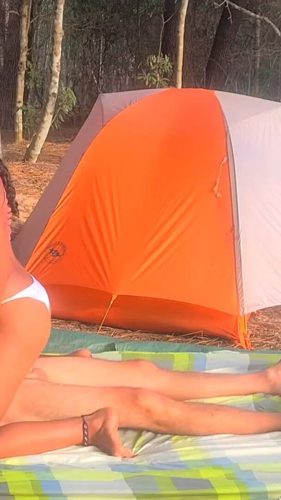 Camper couple have romantic sex in the woods - Wild Hope | Clip 1