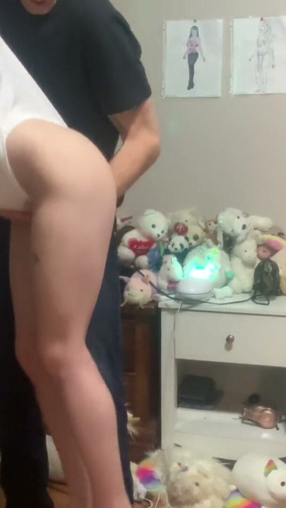 hard wedgie with granny panties stepdaughter gets hard pussy and ass wedgie from stepdaddy | Clip 1