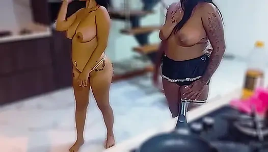 Güney merican goon oda yemek pişirme 2