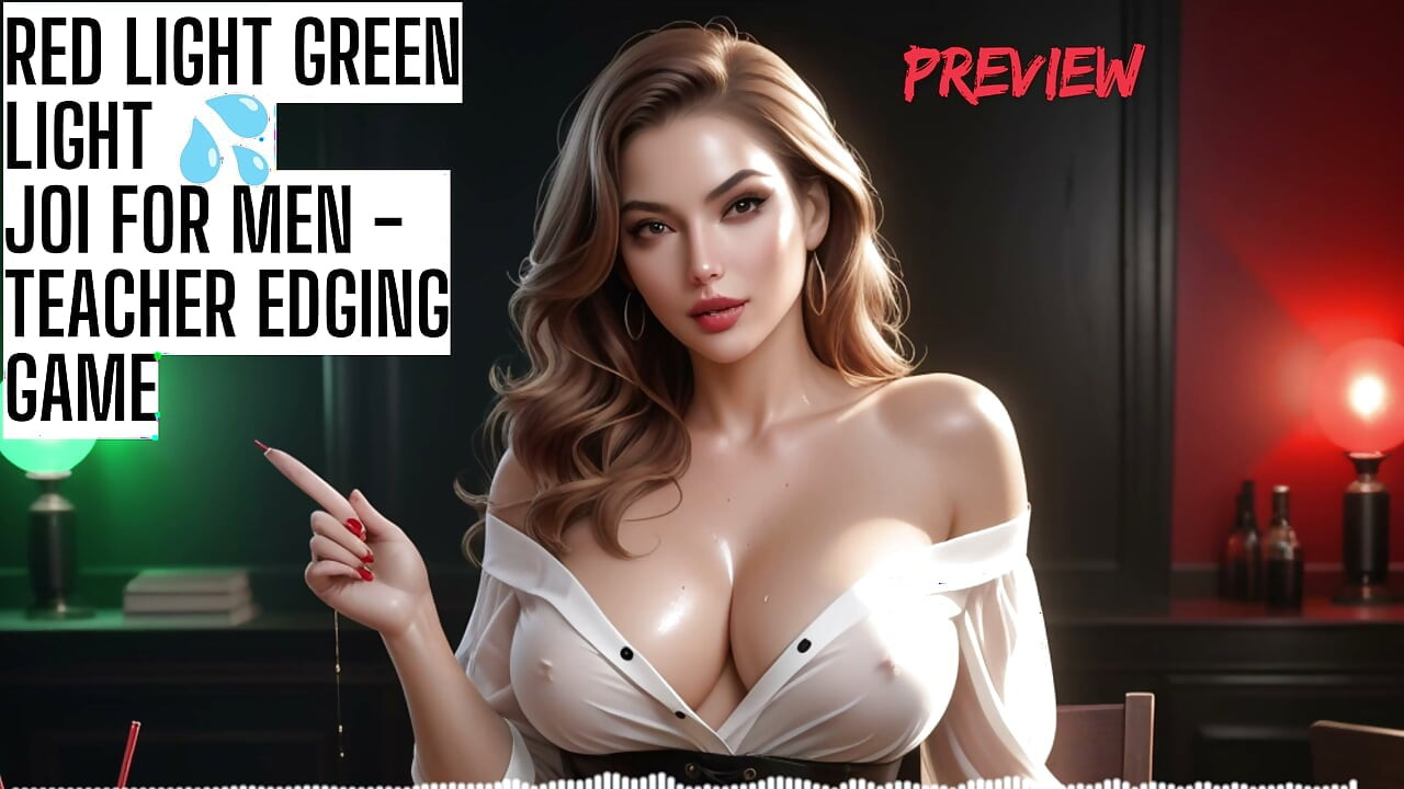 Luz Vermelha Luz Verde JOI Jogo de Parar e Começar ASMR HFO JOI Áudio Erótico para Homens)