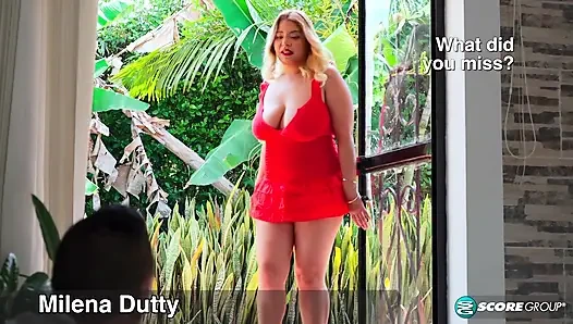 Milena Dutty kehilangan anjingnya. Kamu menemukan memeknya