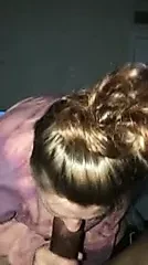 Blowjob with milk