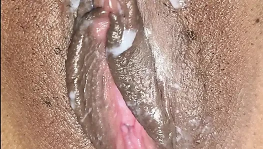 Creampie pussy, Wife Siting on my Penis