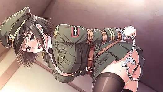 Tentara seksi menjadi urinoir daging