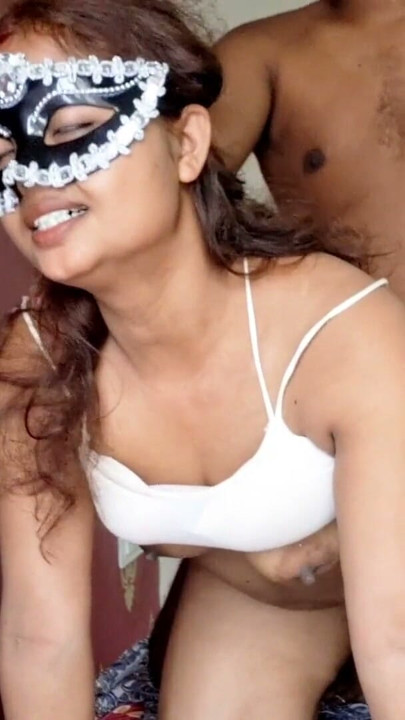 Cute Indian Girl Teasing in Bedroom White Top & Tight Shorts | Clip 2