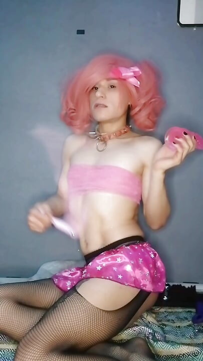 Sissy Hope seducting at webcam videochat session