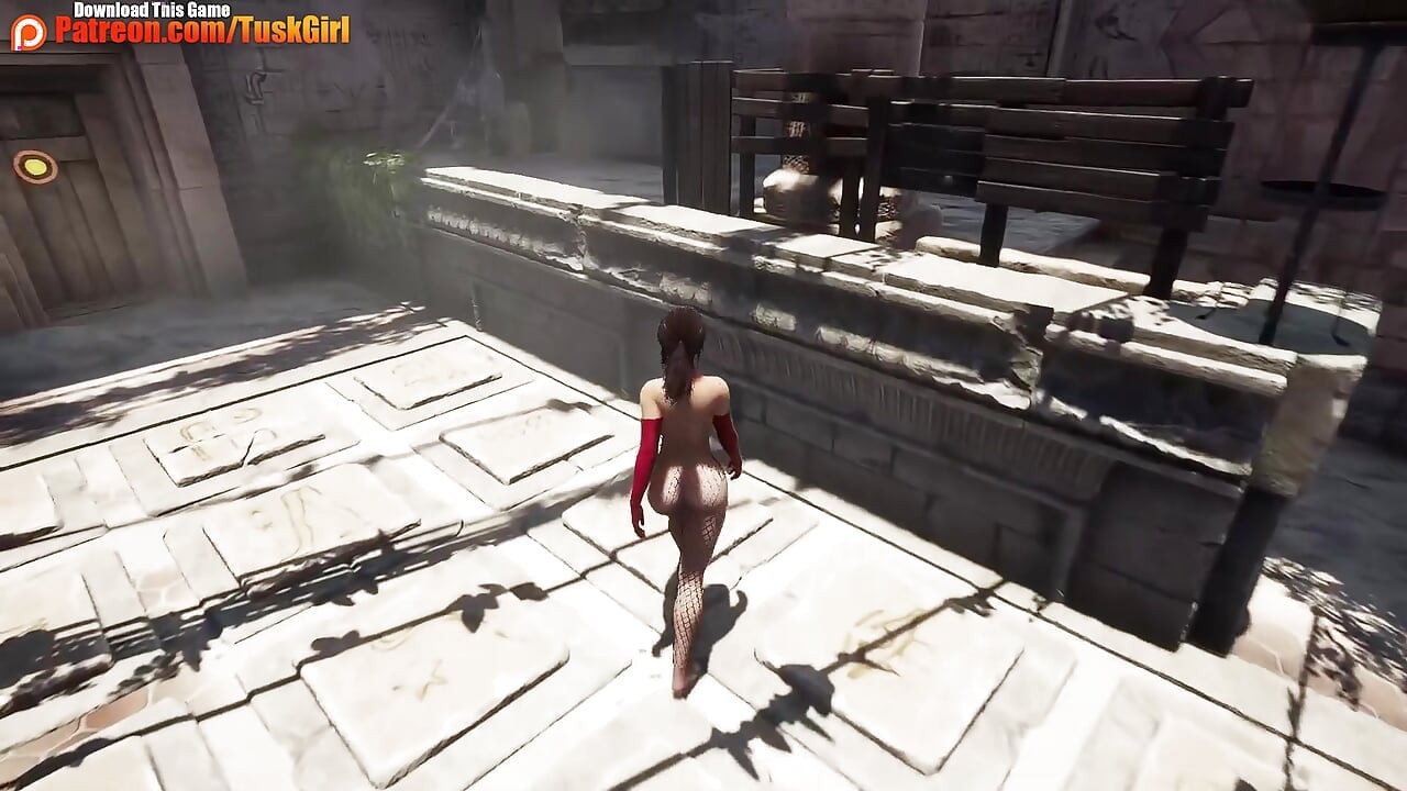 Tomb Rider Lara Craft Parody Porn Game Play Part 07