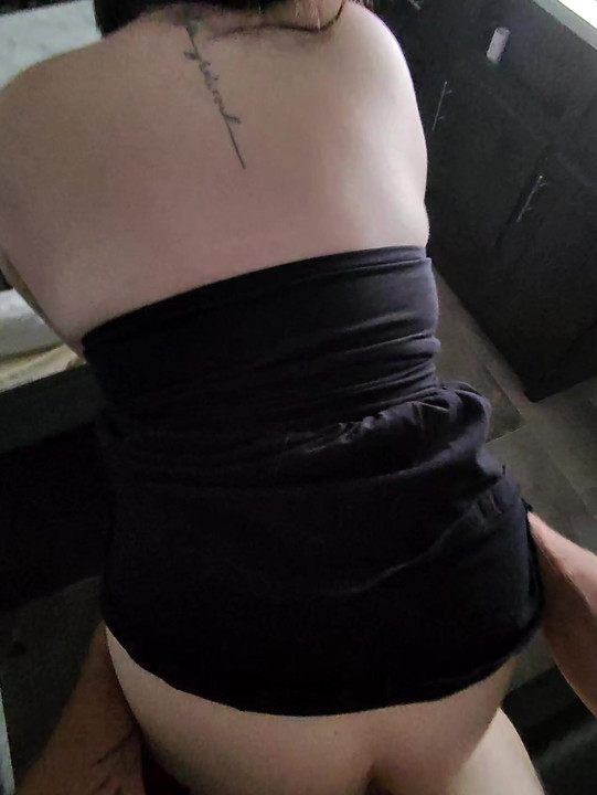 Bend Me Over and Fuck Me her underwear says!