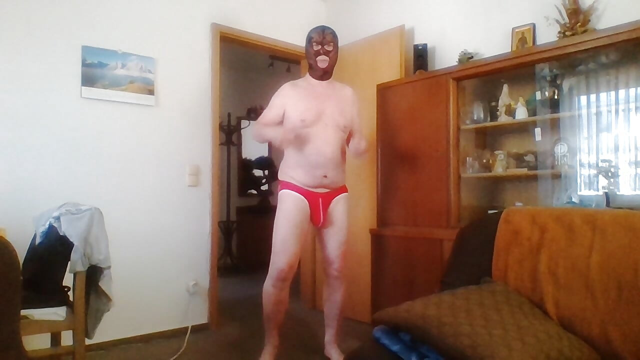 With Bad Kitty Mask and Jockstraps