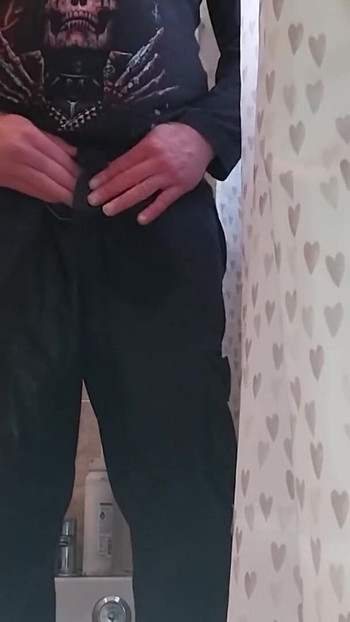 Must-share moment from "Desperate pee hold and pants wetting"