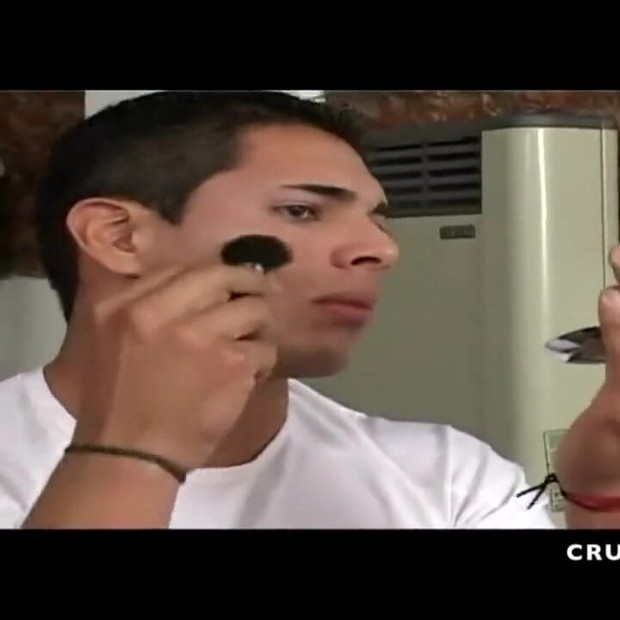 Lady boy pleasure alone