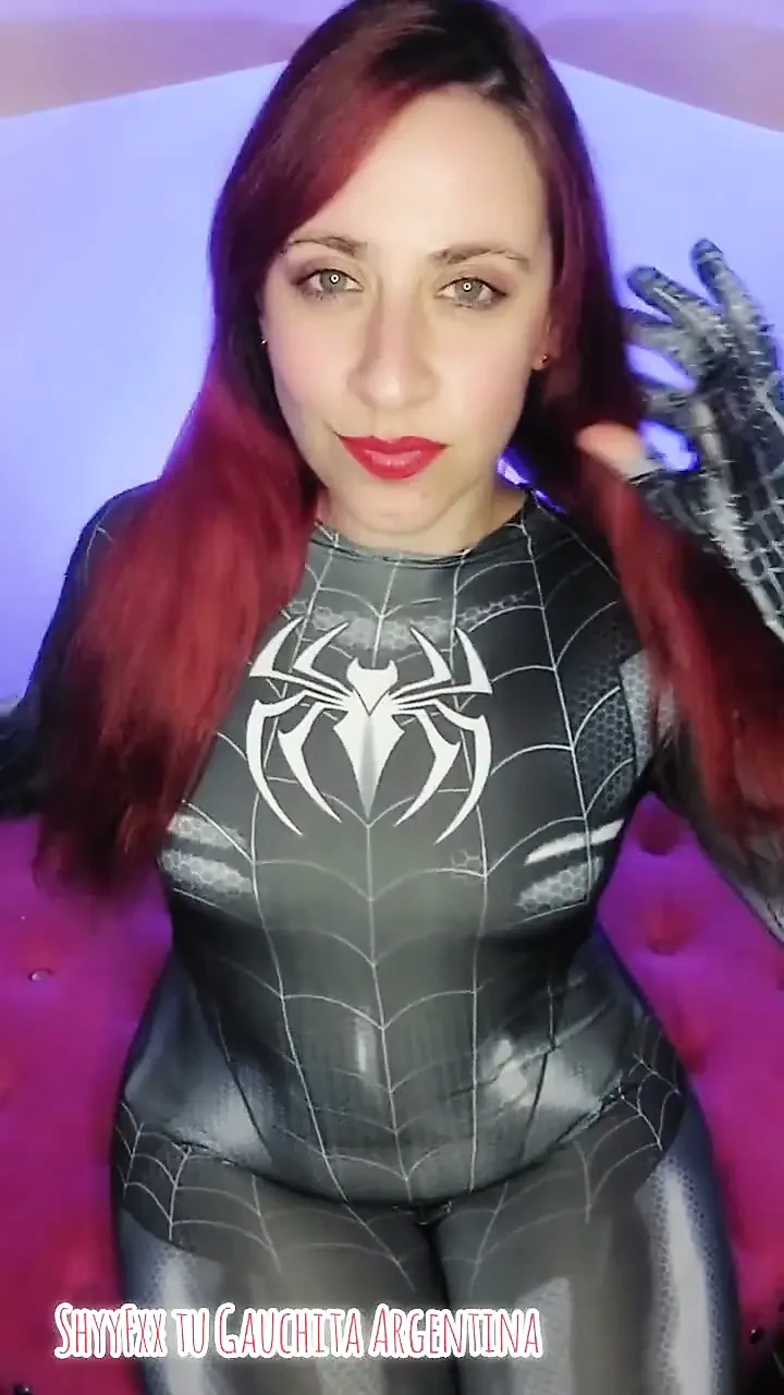 Spider-gauchi Is Back in Action! Do You Want to See What's Under My Super Suit?