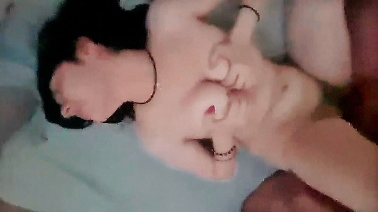 Natural big tits bouncing on my cock