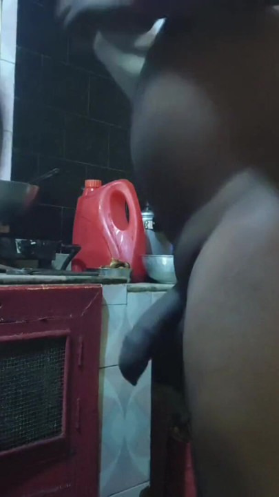 Sister in law first time open sex at kitchen when she cooking | Clip 3