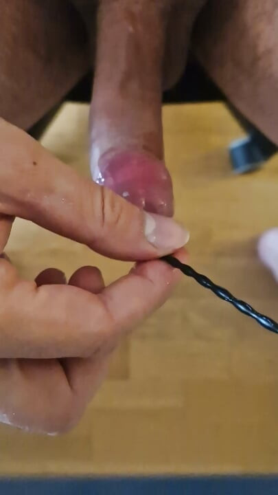 Dick Sounding with Silicone Urethra Dilators