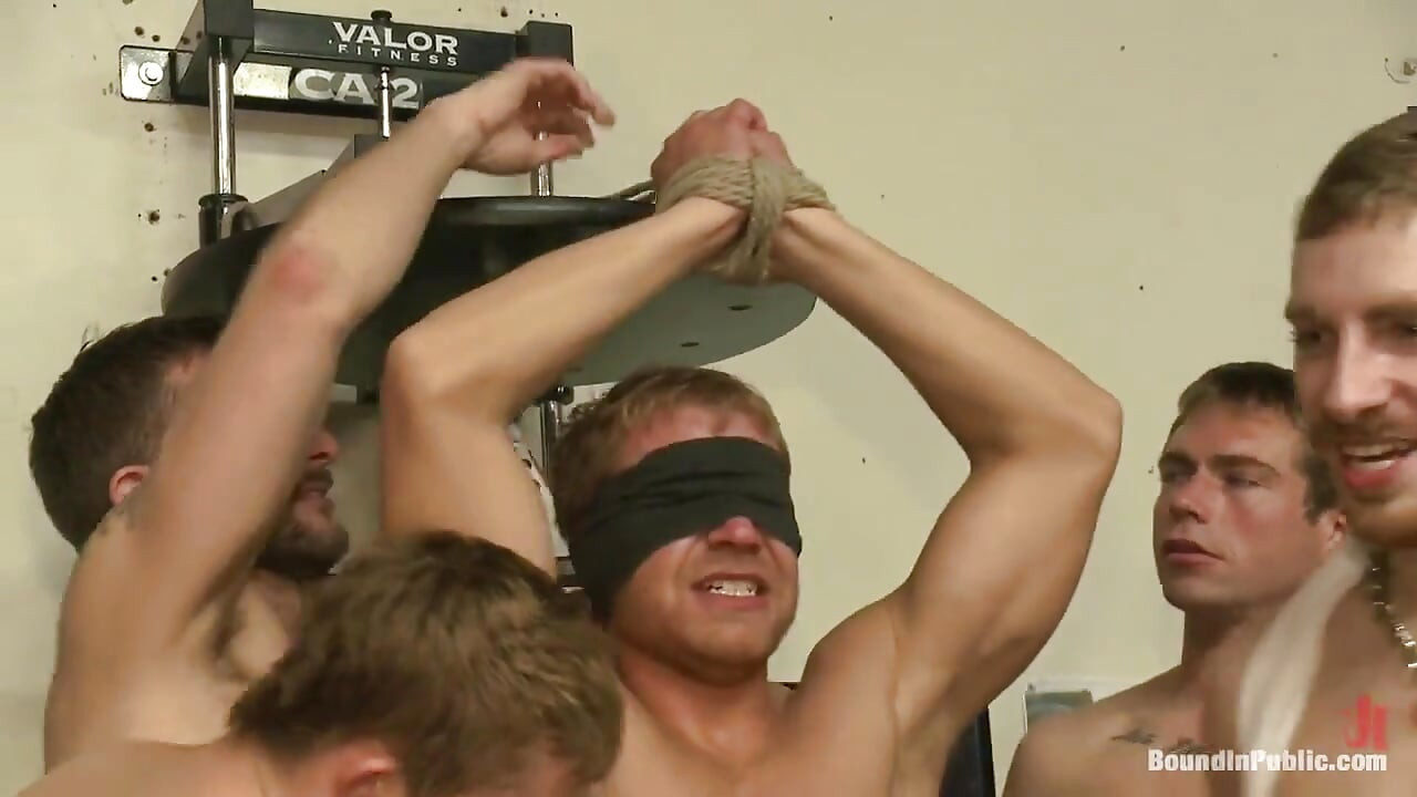 Loudmouth Muscle-head Gets Taken Down and Gang Fucked at a Boxing Gym
