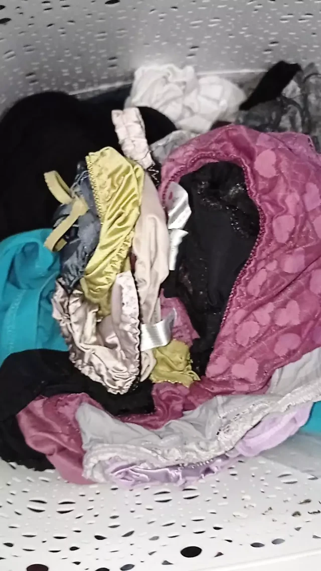 Girl panties after work