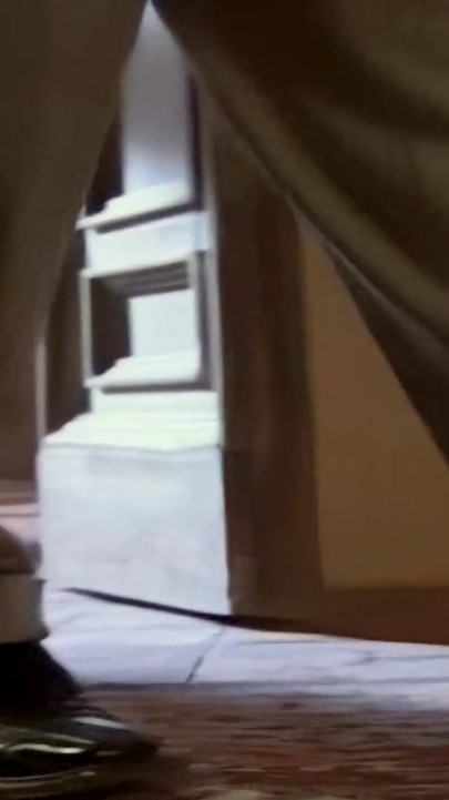 Blindfolded Blonde Swinger Gloryhole
