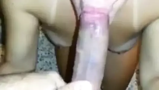 Fucking gf doggy style then cumming in her mouth