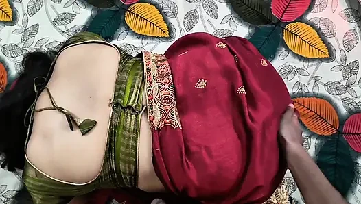 Desi Bhabhi Hardcore Mouth and Ass Fucking in Doggy Style While Dirty Hindi Talking