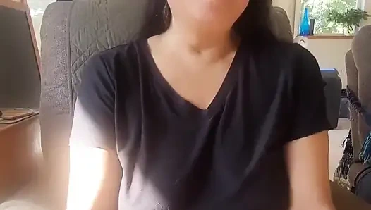 Nach dem Edging habe ich mich abgelenkt, indem ich Gemüse hacken musste