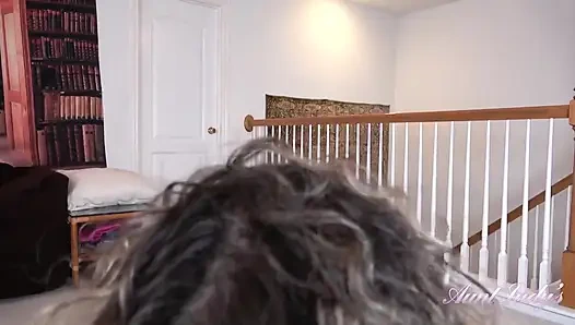 Bibitjudys - ibu tia si ibu tiri super seksi lagi asik nyepong kontolku