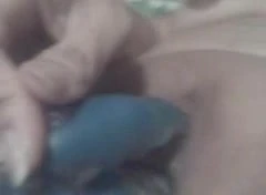 Playing with my sweet pussy last night